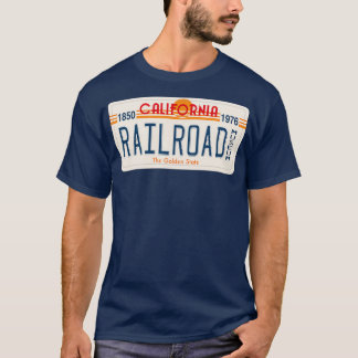 California Staat Eisenbahn Museum Schloss Montebel T-Shirt