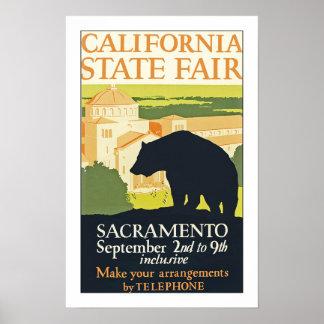 California Staat Fair Poster