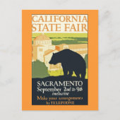 California Staat Fair Postkarte (Vorderseite)