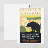 California Staat Fair Sacramento Postkarte (Vorne/Hinten)