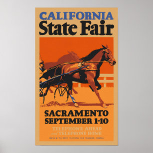 California Staat Fair USA Vintage Poster 1931