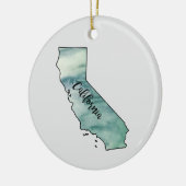 California Staat Malerei Illustration Ornament (Links)