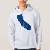 California Staat Map Belong Hoodie (Vorderseite)