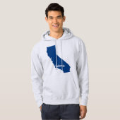 California Staat Map Belong Hoodie (Vorne ganz)