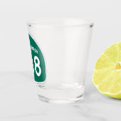 California Staat Route 138 Schnapsglas (Rechts)