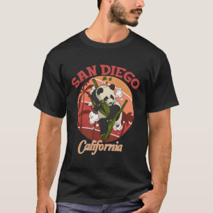 California Staat San Diego Panda Zoo T-Shirt
