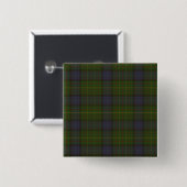 California Staat Tartan Button (Vorne & Hinten)