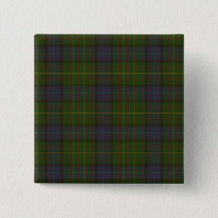 California Staat Tartan Button