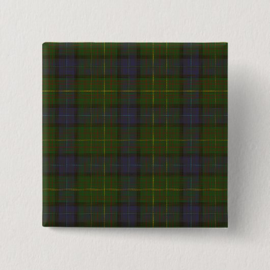 California Staat Tartan Button (Vorderseite)