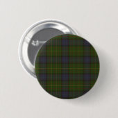 California Staat Tartan Button (Vorne & Hinten)