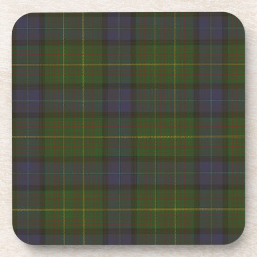 California Staat Tartan Getränkeuntersetzer (Vorderseite)