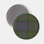 California Staat Tartan Magnet (Vorderseite/Rückseite)