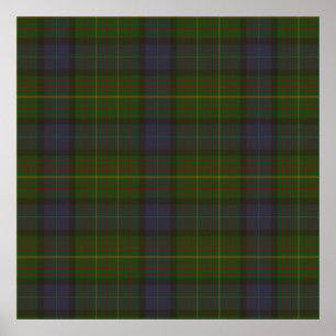 California Staat Tartan Poster