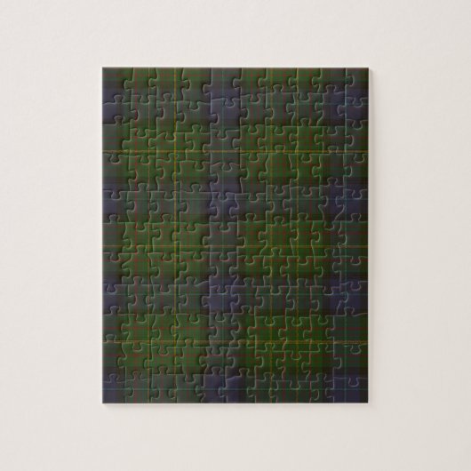 California Staat Tartan Puzzle (Vertikal)