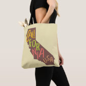 California Staat Vintag Style Text Logo Tasche (Von Nahem)