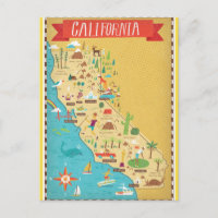 California Staaten Map