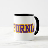 California Staatsstolz Custom Two-Tone-Kaffee Tasse (VorderseiteRechts)