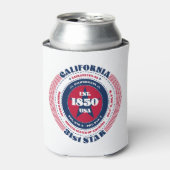 California Staatsstolz Monogram Cooler Dosenkühler (Kanne Vorderseite)