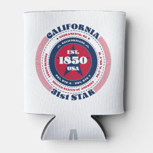 California Staatsstolz Monogram Cooler Dosenkühler