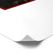 California State Capitol Moonlight Poster (Ecke)