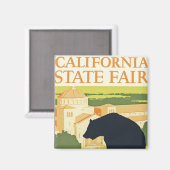 California State Fair Magnet (Vorderseite/Rückseite)