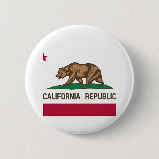 California State Flag Button (Vorderseite)