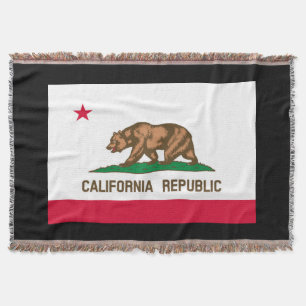 California State Flag Design Decor Decke