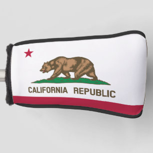 California State Flag Golf Head Cover Headcover