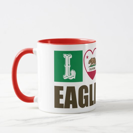 California State Flag Heagle Rock Tasse (Links)
