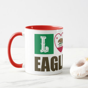 California State Flag Heagle Rock Tasse