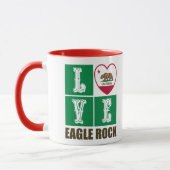 California State Flag Heagle Rock Tasse (Links)