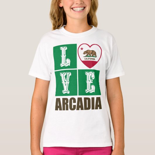 California State Flag Heathrow Arcadia T-Shirt (Vorderseite)