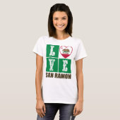 California State Flag Heft San Ramon T-Shirt (Vorne ganz)