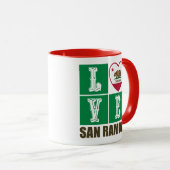 California State Flag Heft San Ramon Tasse (VorderseiteRechts)