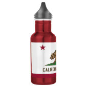 California State Flag Liberty Flasche Trinkflasche (Links)