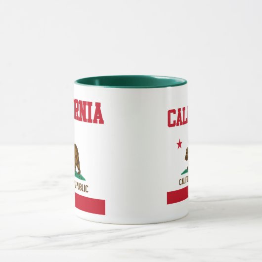 California State Flag Tasse (Zentrum)