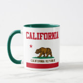 California State Flag Tasse (Links)