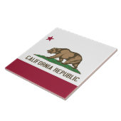 California State Flag Tile Fliese (Seite)
