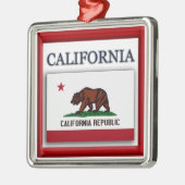 California State Flag Weihnachtsschmuck (Links)