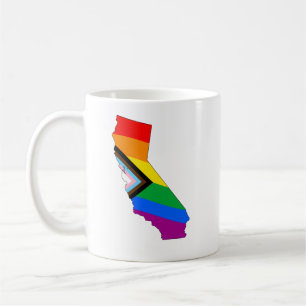 California State Pride LGBTQ Progress Pride Kaffeetasse