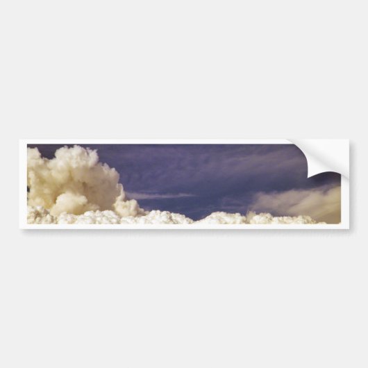 California Station Fire Clouds_ Autoaufkleber (Vorne)