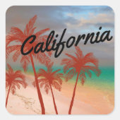 California Sticker (Vorderseite)