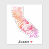 California Sticker (Blatt)