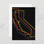 California Stolz Einladung (Vorne/Hinten)