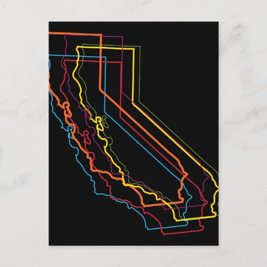 California Stolz Postkarte (Vorderseite)