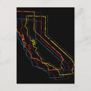 California Stolz Postkarte