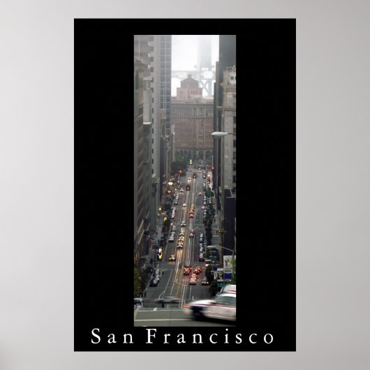 California Street, San Francisco Poster (Vorne)