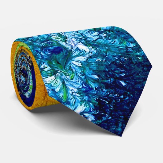 "California Summer #2" Krawatte (Gerollt)