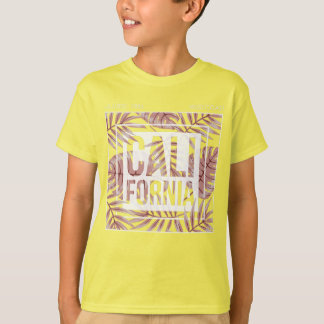 California Summer Forever- Tropical Leaves T-Shirt