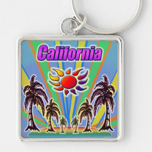 California Summer Liebe Schlüsselanhänger